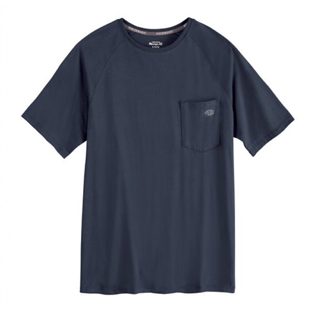 WORKWEAR OUTFITTERS Perform Cooling Tee Dark Navy, 2XL S600DN-RG-2XL